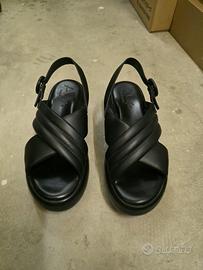 Sandali Neri Platform Alesya 