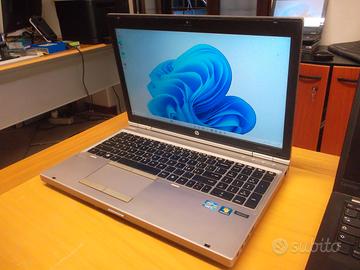 HP ELITEBOOK 8560P CORE I7+8GB+250SSD+WINDOWS 11
