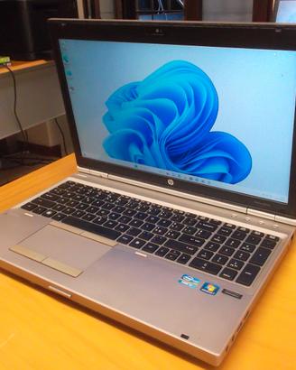 HP ELITEBOOK 8560P CORE I7+8GB+250SSD+WINDOWS 11