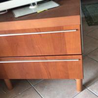 Mobiletto ciliegio con cassetti