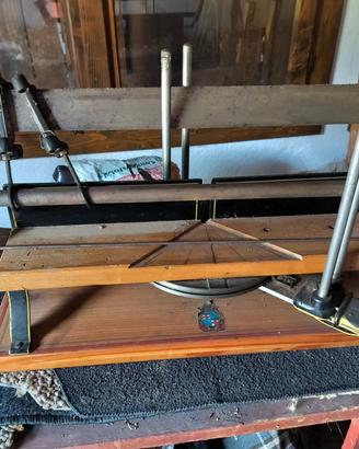 Banco sega angolare vintage