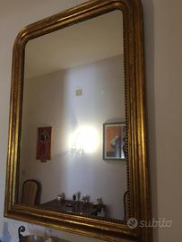 Specchio antico rettangolare