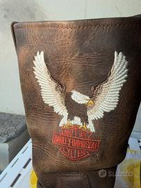 Stivali in pelle Harley Davison n.45
