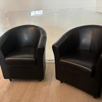 Poltrone in ecopelle