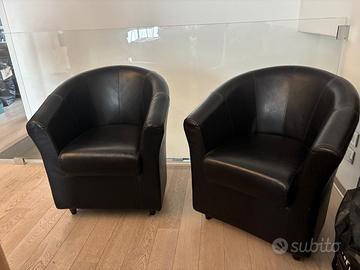 Poltrone in ecopelle