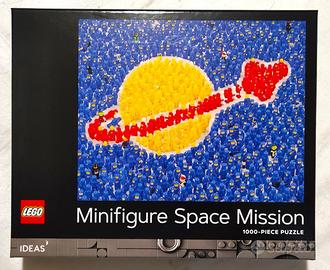 Lego Puzzle Minifigure Space Mission 1000 Pz Nuovo