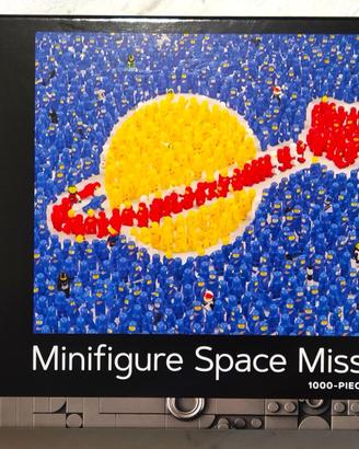 Lego Puzzle Minifigure Space Mission 1000 Pz Nuovo