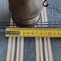 Piccola Brocca in Peltro Vintage Manico Decorativo