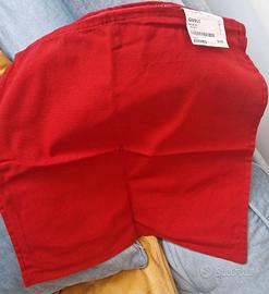 Federa ikea Gurli rossa nuova