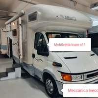 Camper 6 p. letto con Garage mobilvetta icaro s11