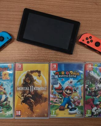Nintendo Switch + 4 giochi