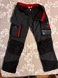 Pantaloni da lavoro felpati invernali