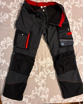 Pantaloni da lavoro felpati invernali