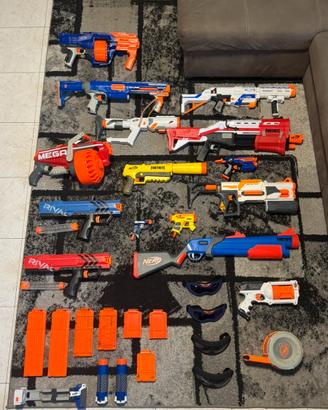 Collezione armi giocattolo Nerf