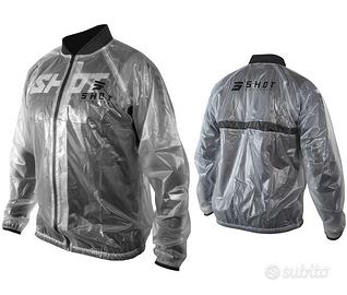 GIACCA ANTIPIOGGIA MOTO CROSS BAMBINO TRASPARENTE