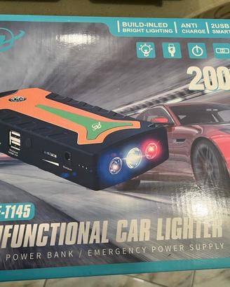 Avviatore/Powerbank di Emergenza Batteria Auto