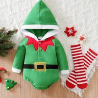 Tutina natalizia neonato nuova, taglia 0-3 mesi