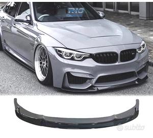 SPOILER LIP BMW F80 M3 F82 M4 NERO LUCIDO