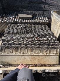 Cordoli / bordure in cemento per aiuole