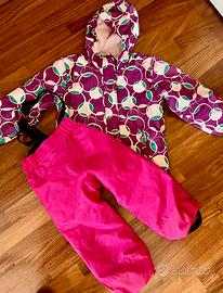 Tuta sci bambina 4-5 anni 105-108 cm ,zona Eur