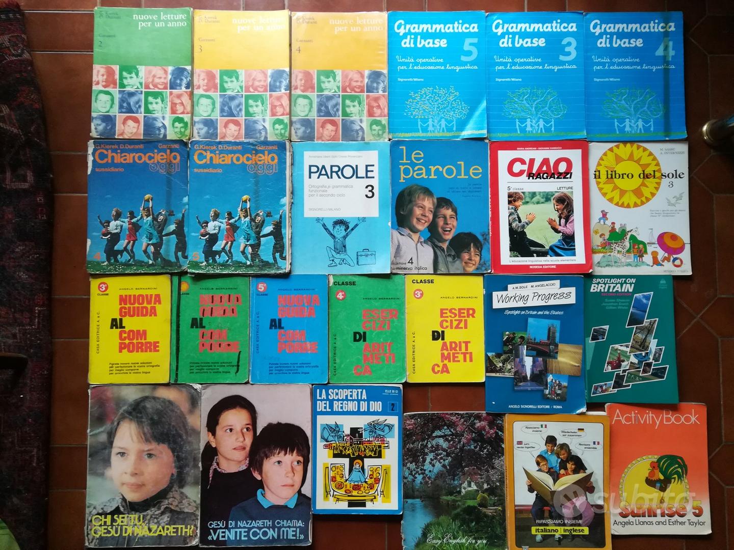 Libri Scuola Elementare + Inglese e Religione Vari - Libri e Riviste In ...