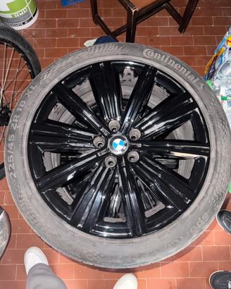 Cerchi 18 bmw originali bmw serie 3 +gomme