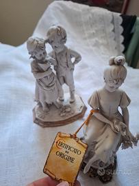 Statuette in porcellana  capodimonte