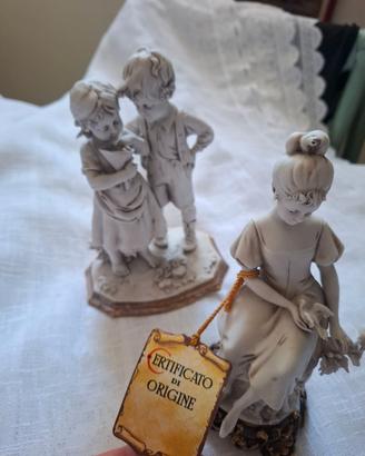 Statuette in porcellana  capodimonte