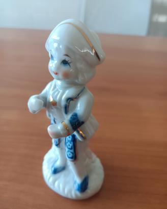 Bambolina in ceramica di capodimonte 