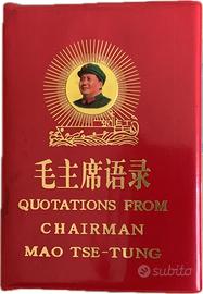 Quotations from Chairman Mao Tse-tung,v. originale