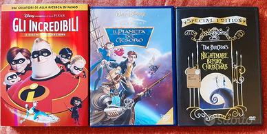 Lotto 3 DVD Cartoni Animati - Come nuovi