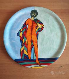 piatto da collezione il menestrello 90