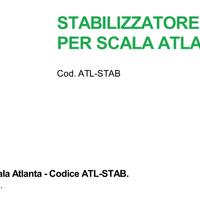Coppia Stabilizzatori telescopici scala ATLANTA