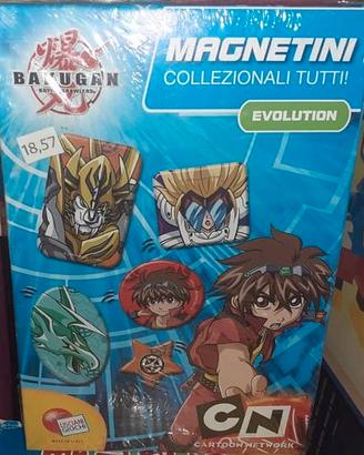 Box set Magneti anime card manga Bakugan evolution