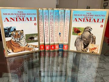 ENCICLOPEDIA DEGLI ANIMALI COMPLETA EDIZIONE 1972