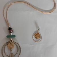 Collana stile indiani d'america + orecchino