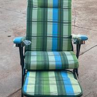 Poltrona allungabile imbottita