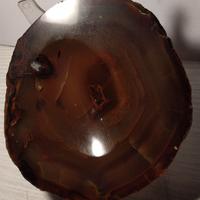 Posacenere agata marrone