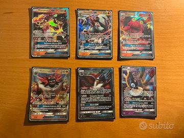 Lotto pokemon Gx Fullart