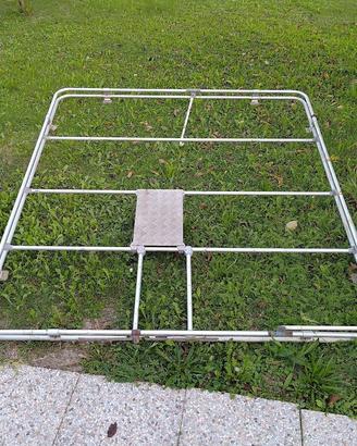 Portapacchi, porta bici e scaletta per camper