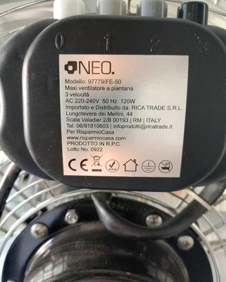 Ventilatore a piantana
