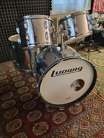 Batteria Ludwig  CHROME OVER WOOD anno 1975