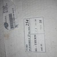 tubo flessibile per condizionamento da 254 