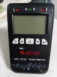 JOYO JMT‑555C – Accordatore + Metronomo