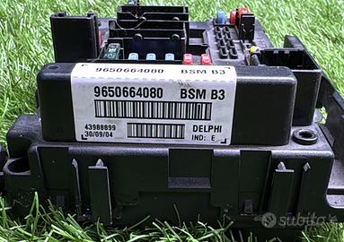 BODY COMPUTER PORTAFUSIBILI CITROEN C4 2Â° Serie 9