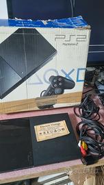 1115NN-Sony PS2 Slim con Scatola