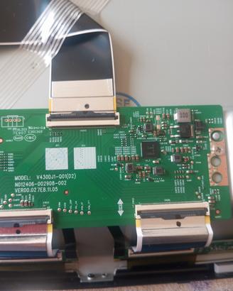 Scheda tcon Philips 43 pus 8010/12 con flat