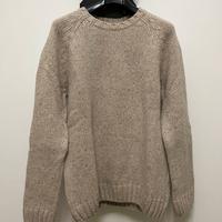 Maglione da uomo di lana beige