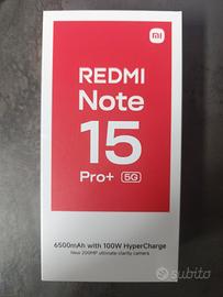 REDMI NOTE 15 PRO + 512 GB  NUOVO SIGILLATO