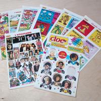 Cioè anni 80 adesivi